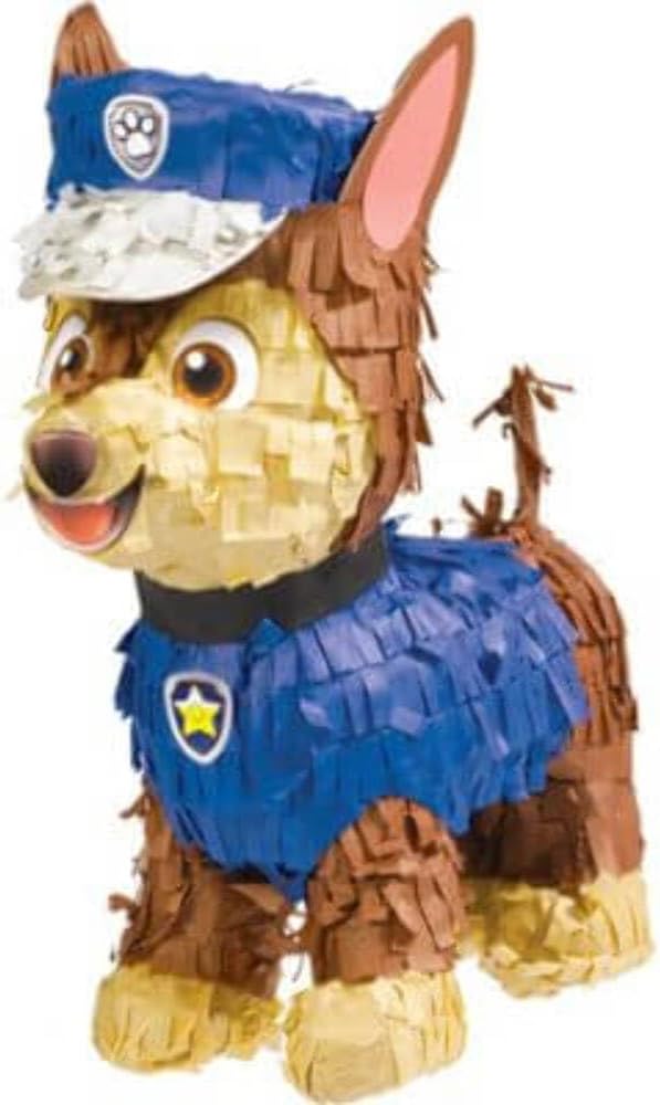 Amscan Paw Patrol Adventures Multicolor Mini Pinata Decoration - 6.75" H x 7.75" D (1 Counr) - Premium Tissue & Cardboard Materials - Fun & Exciting - Ideal For Fun Themed Parties
