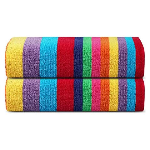SweetNeedle Serviettes de Plage Lot de 2 Cover