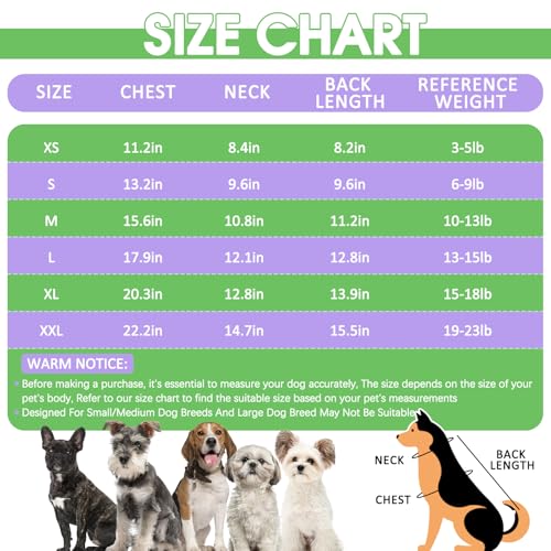Image of BRKURLEG Small Dog Recovery Suit After Surgery, Abdominal Wound Protection, Back Zipper Spay Recovery Suit for Dogs & Cats, Soft Anti-Licking Puppy Onesie, Cone Alternative, Purple Stripes XL