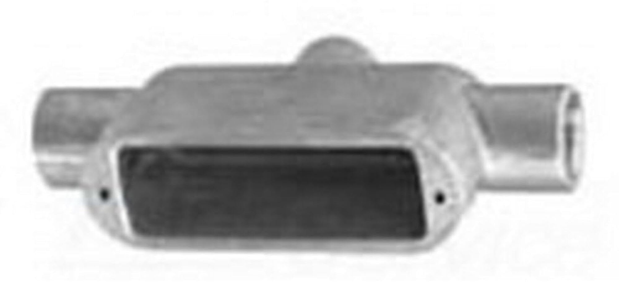 Cuerpo de conducto Appleton TB39 FM9 tipo TB de aluminio para accesorio IMC
