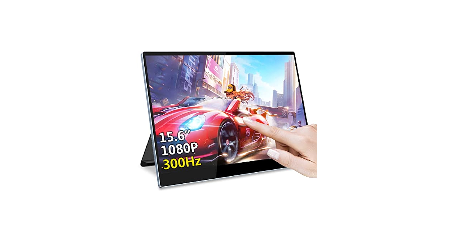15.6インチ 300Hz FHDゲーミングモバイルディスプレイ Amazon.co.jp: 15.6インチ300Hz モバイルモニター タッチパネル