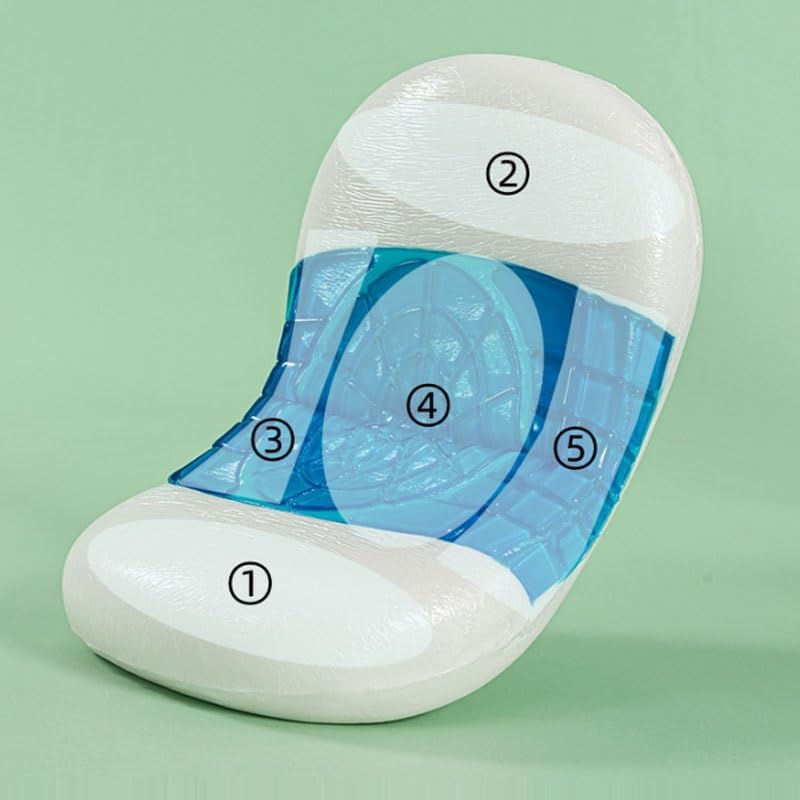 Pair of Soft Skin Friendly Adult Neck Care Pillows Suitable for All Seasons
