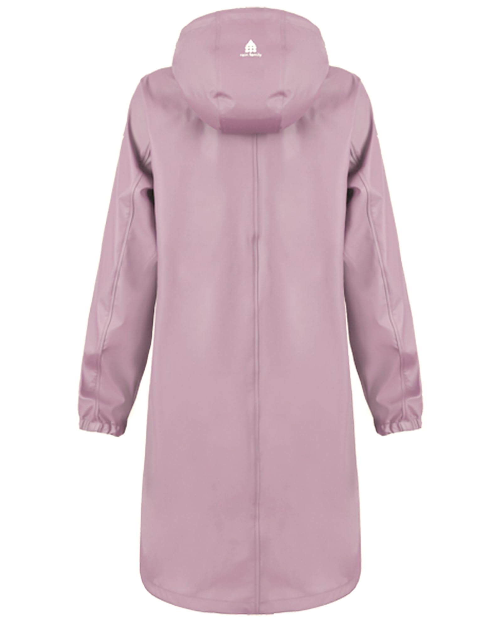 Image secondaire de Veste de Pluie Softshell Femme - Parka Imperméable Rose avec Capuche