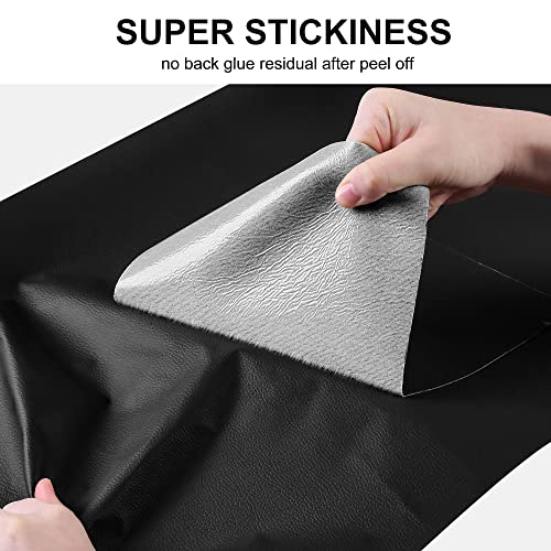 Image of YAFLC Leather Repair Patch - 4 inch x 63 inch Self-Adhesive Tape for Furniture, Couches, Car Seats, Sofa Jackets, Handbags - Medium Beige