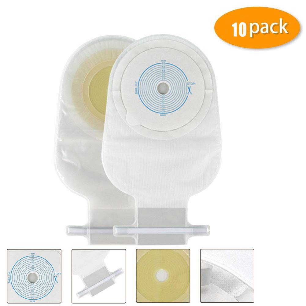 Buy Colostomy Bag, Ostomy Bags Drain Pouches Drainable Colostomy Care Bag Open Pouch Ostomy
