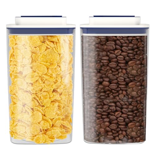 Bakpoco Luftdichte Frischhaltedosen mit Deckel, Vakuumversiegelung, Aufbewahrungsbehälter für...