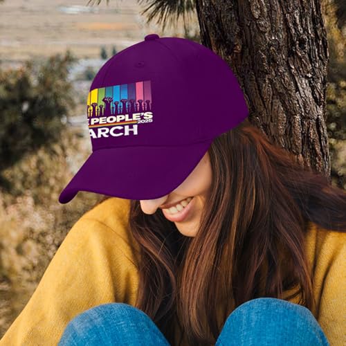 The Peoples March 2025 Political Protest Fashion Digital Printed Baseball Dad Cap2