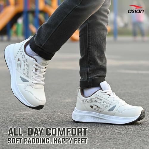 Image of ASIAN Adventure-56 Kids Running Shoes | Stylish Sports Sneakers with Memory Foam, Breathable Mesh Shoes | Anti-Slip Grip Sole for Daily Use, School & Travel
