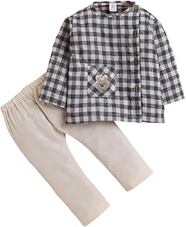 POLKA TOTS Pure Cotton Newborn Baby Dress | Premium Linen Jhabla and Pant Co-Ord Nightwear Set | Ultra-Soft, Breathable &amp; ...