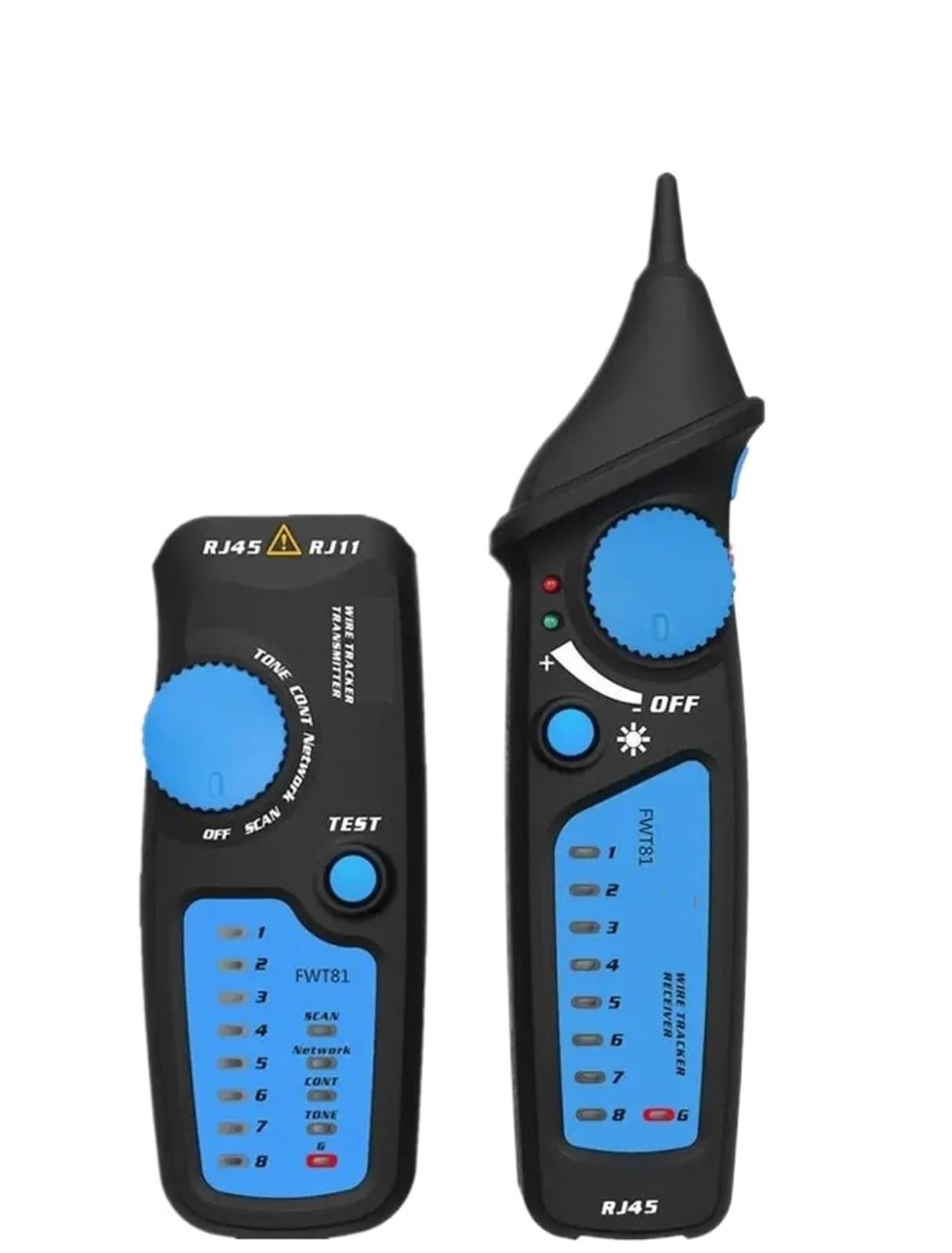 Localizzatore di Cavi, Localizzatore di cavi rete RJ45 LAN Finder Segnale RJ11 Cavo telefonico TV Linea elettrica Tester 5G Cat5 Cat6