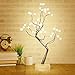 Herefun Árbol con Luces, Árbol Bonsái de Luces Led, Árbol Bonsái Lámpara con 36 LED, Luces de Noche de árbol Bonsai, Lámpara para Fiesta Boda Decoraciones (36 LED)