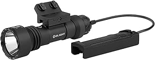 OLIGHT Javelot Tac M 1000 Lumens Rechargeable Tactical Light, 600 Meters Long Distance Weaponlight, Rail Mounted Flashlight with Removable Slide Rail Mount and Remote
