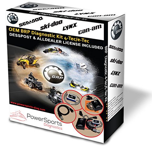 BRP Buds / BUDS2 MPI-3+DESSPOST Escáner de diagnóstico 4TEC / ETEC para SEADOO Skidoo CANAM Lynx