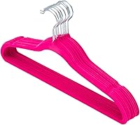 Vista 1 de Perchas de terciopelo, 10unidades (8 colores)