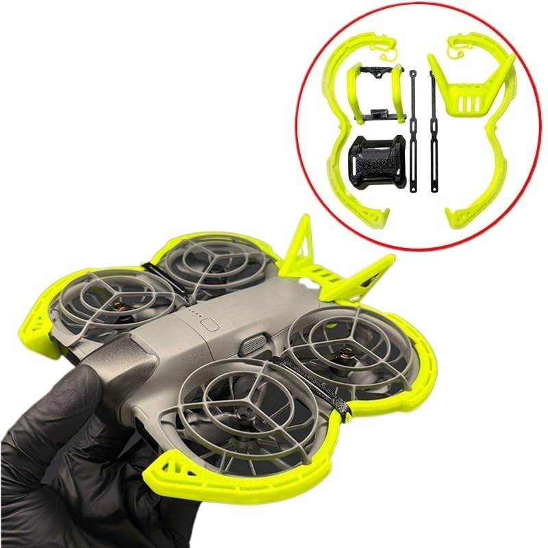 Compatible para DJI Neo2 Kit Parachoques Antimpacto Protector Hélices