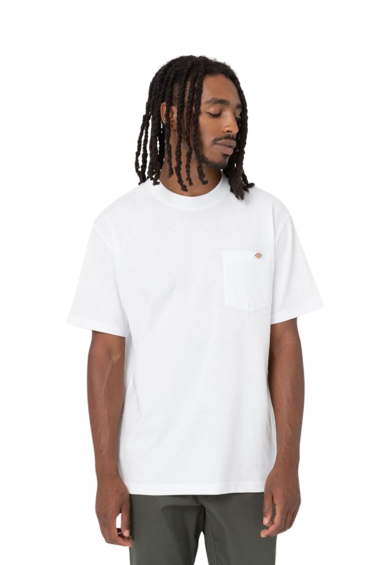 Dickies Luray Pocket Tee Ss White