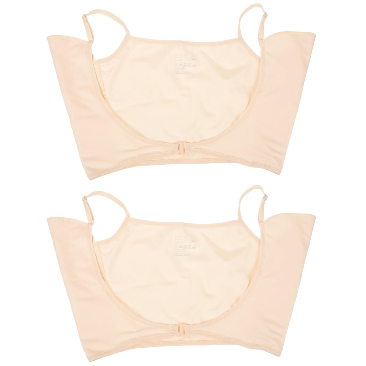 Healeved 2PCS Underarm Sweat Vests Breathable Armpit Sweat Proof Shirts Armpit Pads Reusable Guard proof Undershirts Women Dress Shields for Underarm