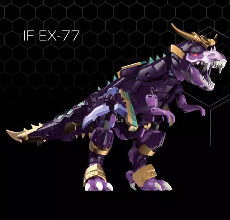 Amazon.co.jp: 鉄工場IronFactory IF EX-77 BW 恐竜 変形 ロボット