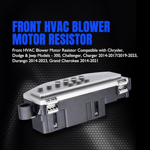 Image of HiSport HVAC Heater Blower Motor Fan Resistor RU868 Compatible with Chrysler 300,Dodge Challenger Durango,Compatible with Jeep WK