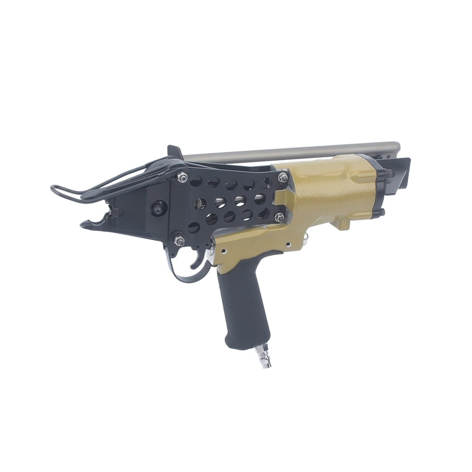 Pistola sparapunti pneumatica senza olio, sparapunti per impieghi gravosi MTC560 Chiodatrice pneumatica industriale di tipo C for utensili pneumatici a forma di C
