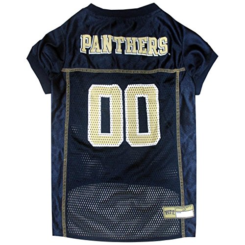 Image of Pets First Collegiate Pittsburgh Panthers Dog Mesh Jersey, Medium