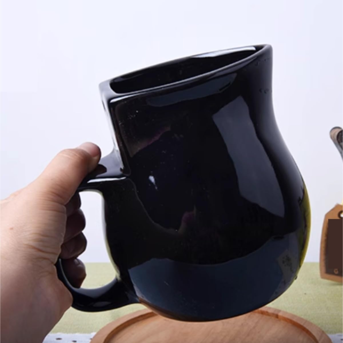 MRKU Pot à Lait, saucière, Tasse à Eau, pichet, crémier, Distributeur de café, sucrier, Seau à jus créatif en céramique de Style européen