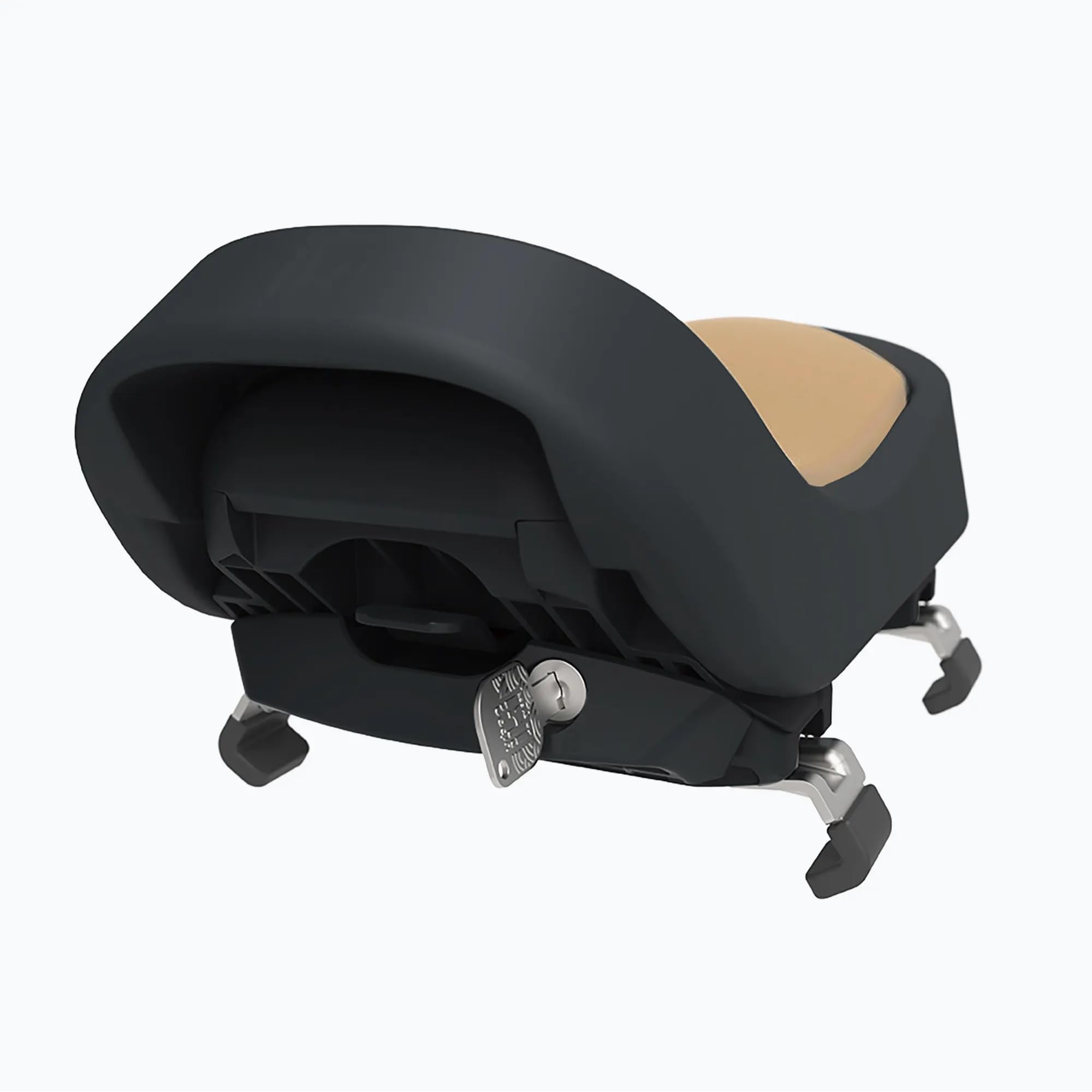 Urban iki Seggiolino per Bicicletta Junior – Montaggio Portapacchi con Serratura