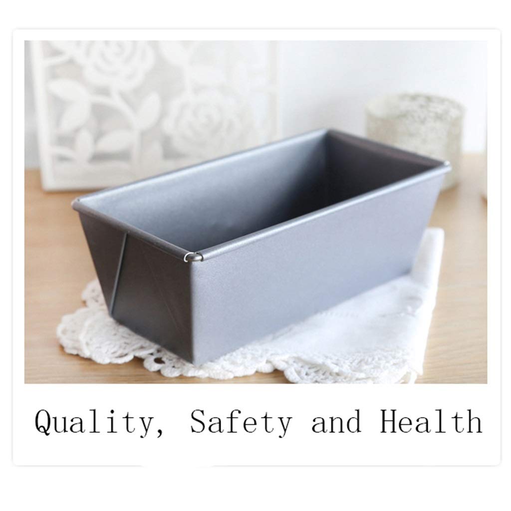ZHANGXIAO Brotbackform, Nicht Klebrig Rechteck Brot Backform Aluminium Backen Schimmel Mini Zuhause