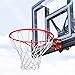 Lifetime 1084 Height Adjustable In Ground Basketball System, 50 Inch Shatterproof Backboard Clear