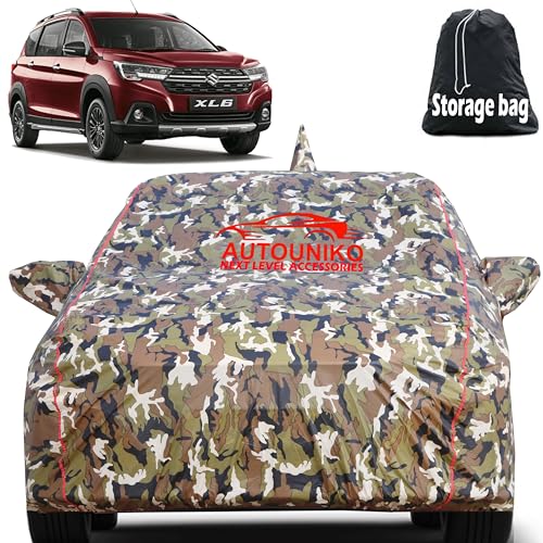 Waterproof Car Body Cover for Maruti Suzuki XL-6 with Mirror and ...