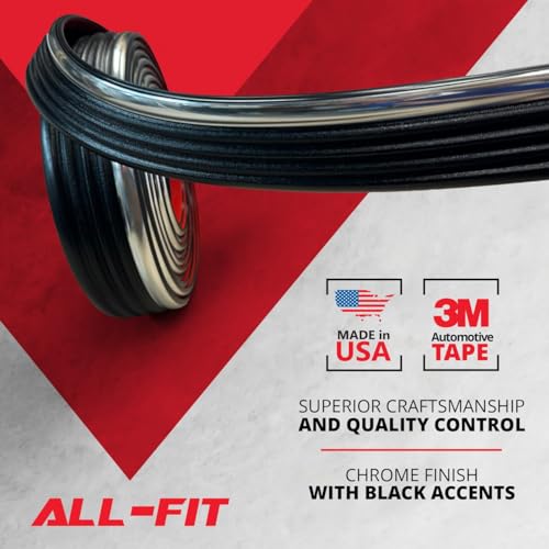 All-Fit Automotive GMC2.5CHROME26 Original Style Replacement Body Side Molding Trim thumb #1