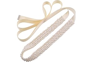 Pearl Bridal Belt for Formal Dress