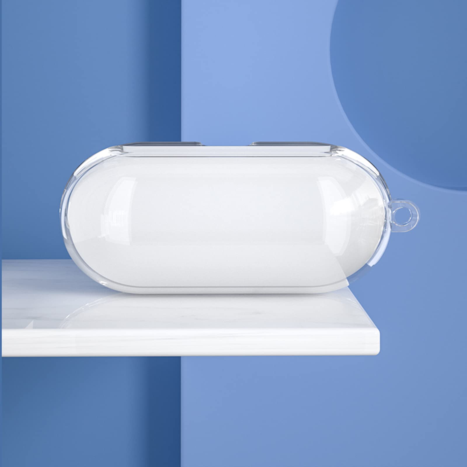 ljhnba Headphone Protective for Case Compatible for C500 Shockproof Transparent for Shell TPU Anti-dus