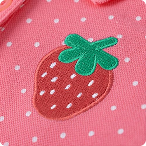 KISBINI Toddler Girls Short Sleeve Cotton Dress Summer Casual Dresses for Little Girls2