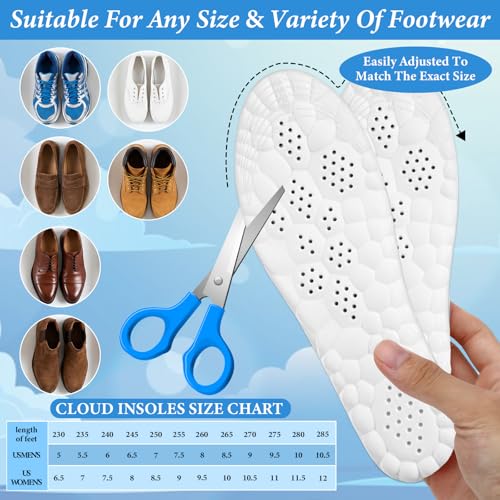 Plantillas suaves de espuma para hombres y mujeres, talla 7-11 miniatura 2
