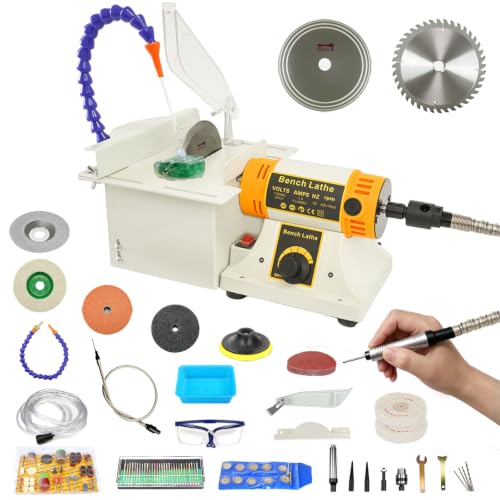 Lapidary Rock Saw with Polishing Kit