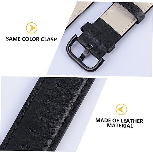Homoyoyo 2pcs Buckle Leather Strap Water Strap for Wrist Band Bracelet Strap Sports Accessories2