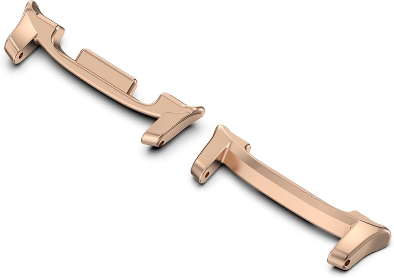 NINKI 22MM Watch Band Connectors for Samsung Galaxy Watch 9 8 40mm/44mm & Galaxy Watch 8 Classic Strap Adapter,Metal Replaceable Stainless Steel Connection for Samsung Watch 9 Band Adapters Silver