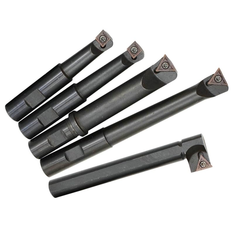 5PCS/Set Shank 12MM Milling Machine Fine-Tuning Boring Device CNC Machine Clip Tool Holder Boring Tool Holder Blade Boring Bar
