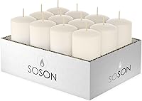 Vista 8 de Simply Soson Velas votivas a granel, 24 velas azules sin perfume, 10 horas de tiempo de combustión, perfectas para bodas, cumpleaños y decoración