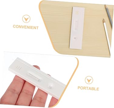 NOLITOY 2pcs Accurate Livestock Pregnancy Test Kit Test Strips for Sheep Pig Cattle Cow Early Pregnancy Detection Tool