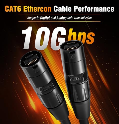 Câble Ethernet blindé CAT6 avec connecteurs converta-shell et bobine intégrée - 2