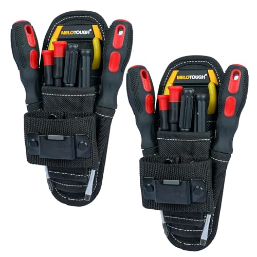 Image of Small Tool Pouch with Belt Clip,Small Tool Holder Pouch, Min Work Organizer Tool Holster and Knife Holder