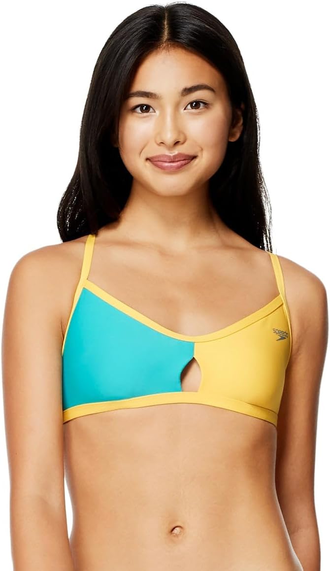 [Speedo] 水着。 Swimsuit Top Bikini Endurance Lite Tie Back Solid レディ