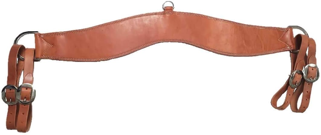 New Western 4" Wide Herman Oak Leather Tripping Breast Collar