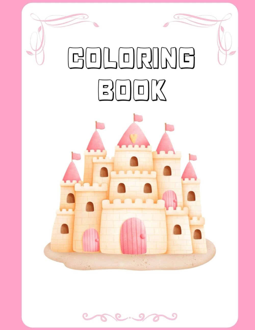 Fairytale Princess Coloring Book for Kids: Magical Castles, Dragons & Princess Adventures