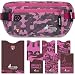 Money Belt For Women with 1x Passport and 6x Credit Card Protector RFID Sleeves