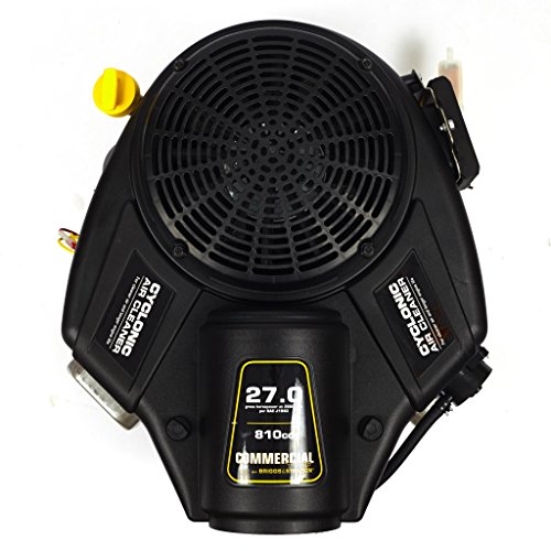 Briggs & Stratton 49T877-0004-G1 Commercial Turf Series 27 Gross HP 810cc V-Twin with Cyclonic Air Filter and 1-1/8-Inch by 4-5/16 - Thumbnail 2
