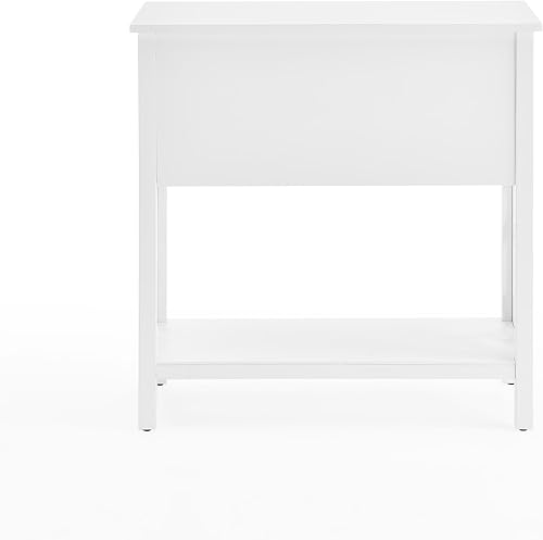 Miniatura 11 de Alaterre Furniture Coventry - Mesa consola de madera de 32 pulgadas de ancho con 4 cajones Gris,Blanco,https://www.amazon.com/dp/undefined