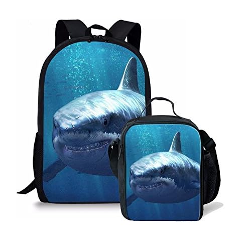 Amzbeauty Dinosaur Shark Animal Backpack Set Cover
